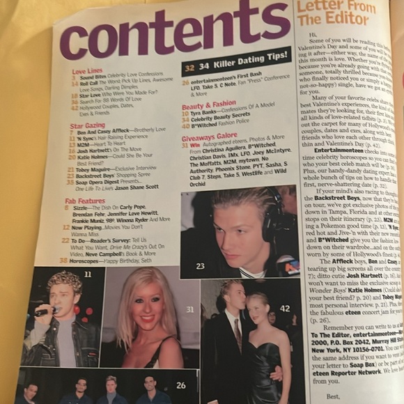 Entertainment Teen - March 2000 Backstreet Boys Behind the Scenes - Picture 2 of 7